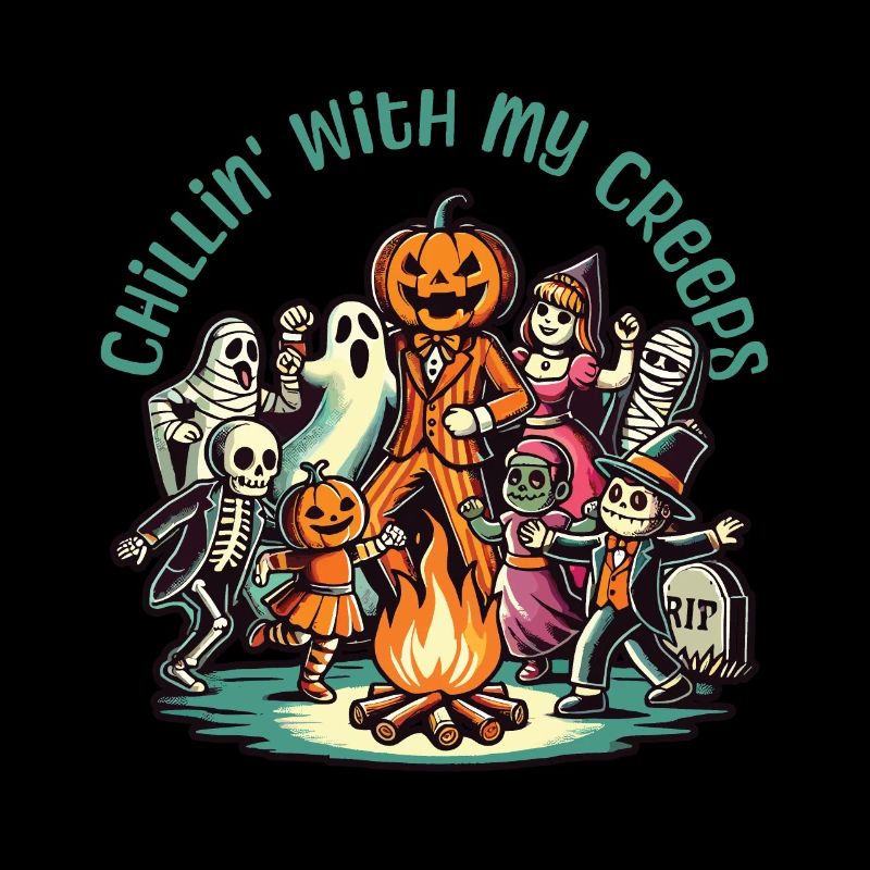 Amusez-vous à Halloween avec mes creeps