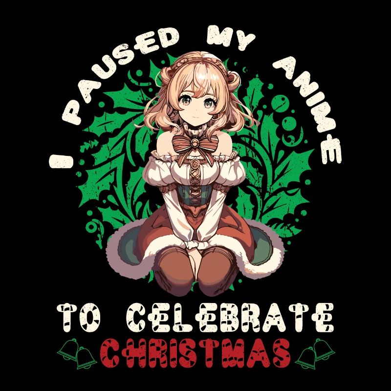 Célébration Kawaii de Noël Anime