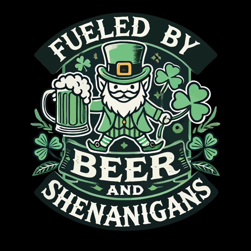 Powered by beer and shenanigans St. Patrick's
