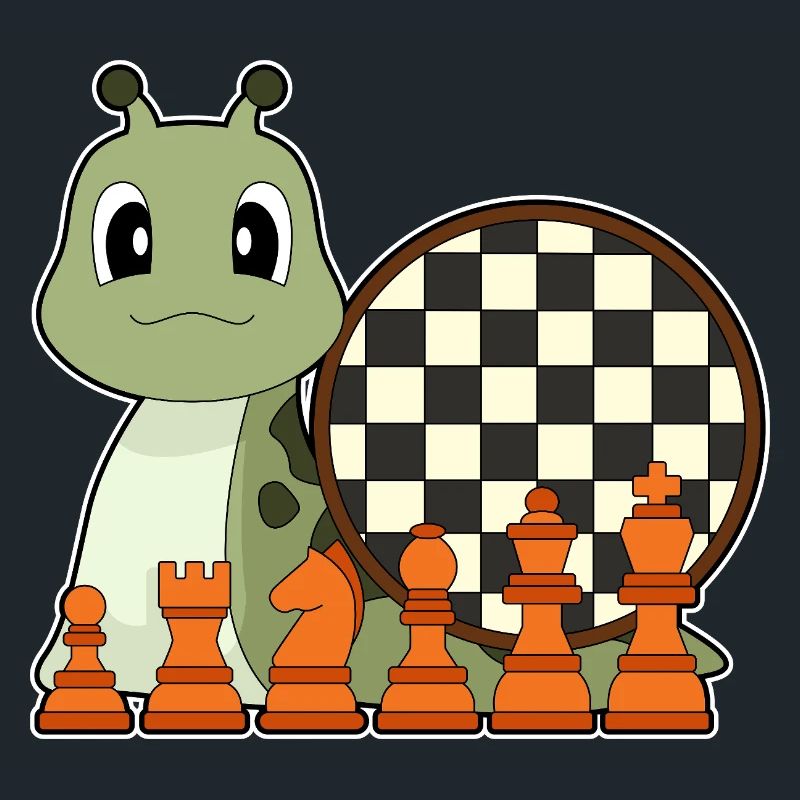 Snail Chessboard Chess Board Game
