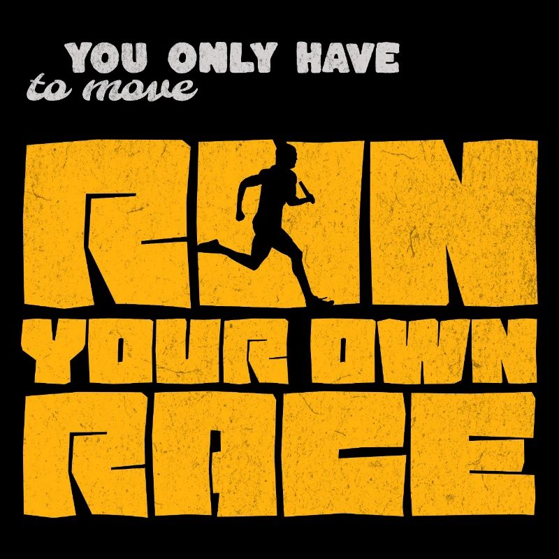 Courez votre propre course – Motivation Shirt Running