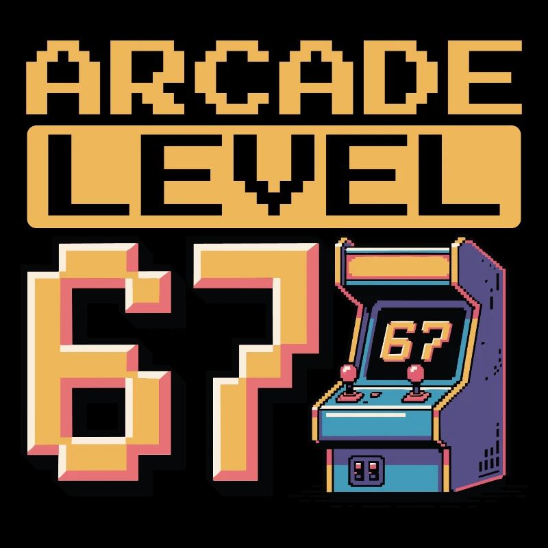 Arcade Level 67 Pixel Art