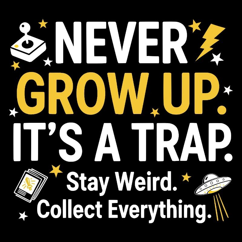 Grow Up Kidult Retro Collector