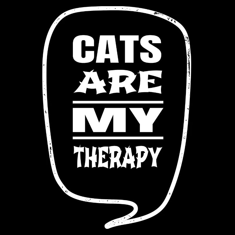 chat collage t-shirts dessin animé chat citation génial