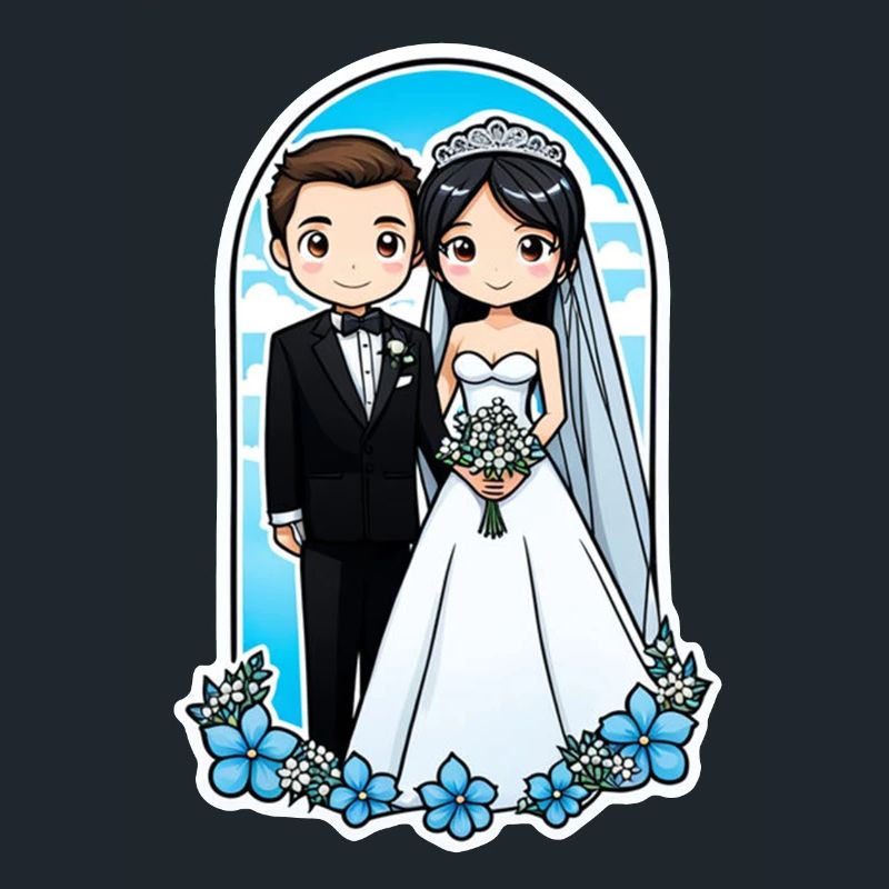just married - pour mariage