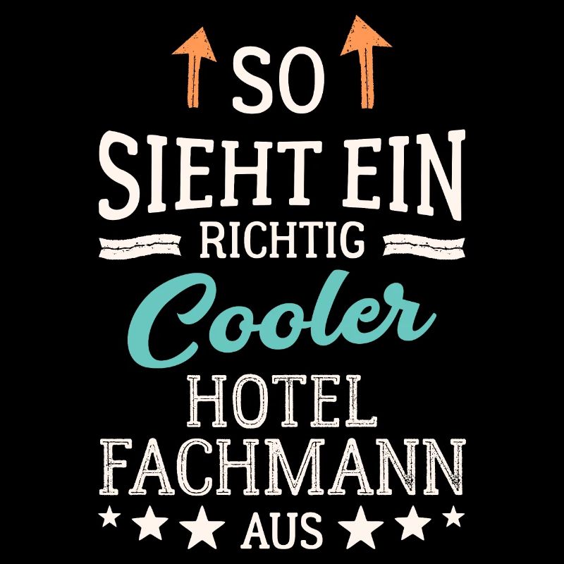 So sieht ein richtig cooler Hotelfachmann aus