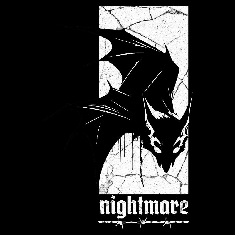 Nightmare Bat Gothic Horror Dark Fantasy