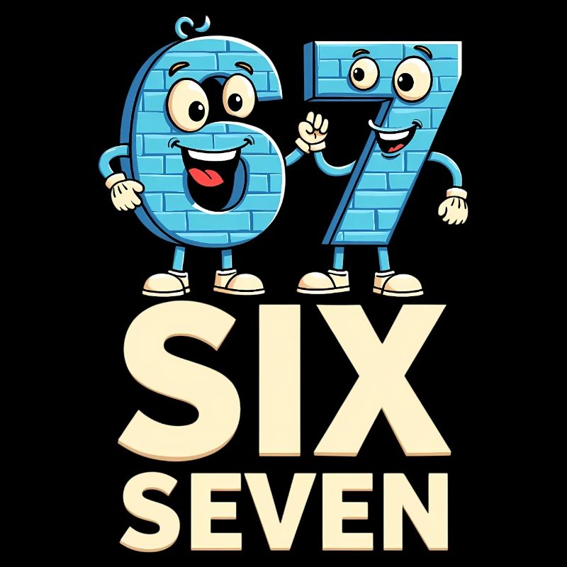 US Flag 67 Memes Six Seven