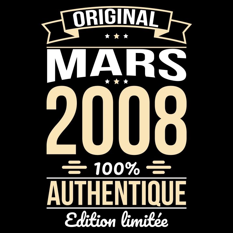 Anniversaire 18 ans - Original - Mars 2008