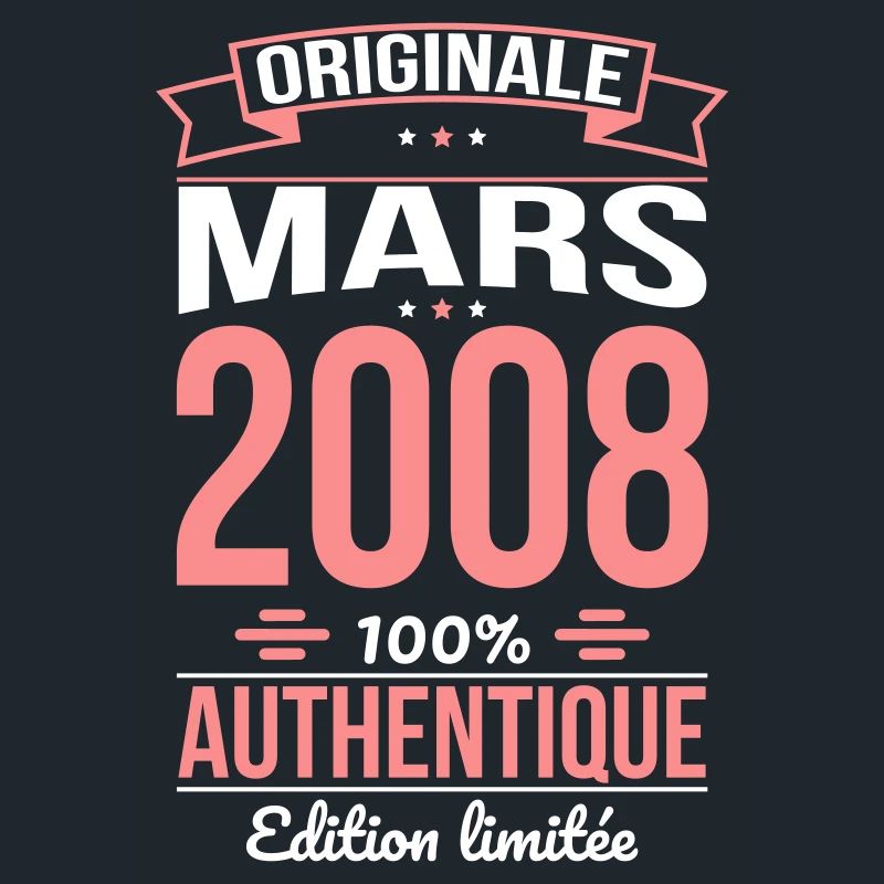 Anniversaire 18 ans - Originale - Mars 2008