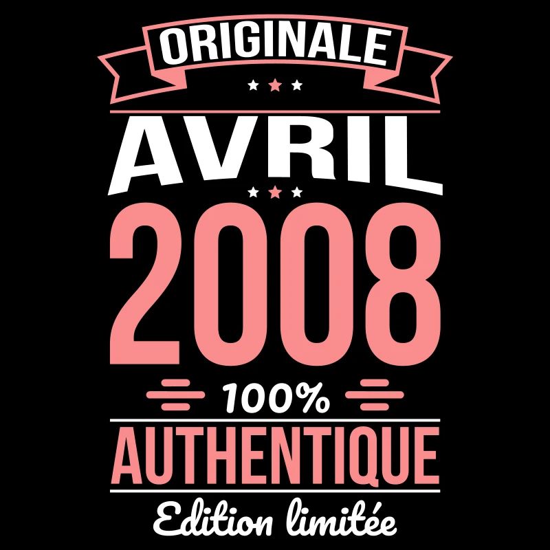 Anniversaire 18 ans - Originale - Avril 2008