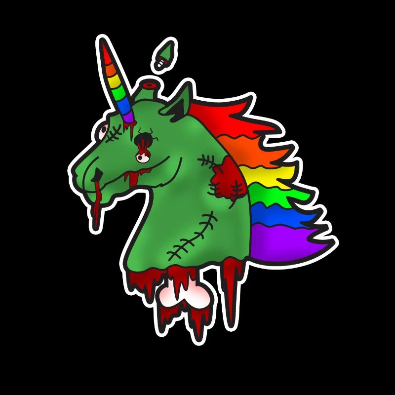Zombie Einhorn