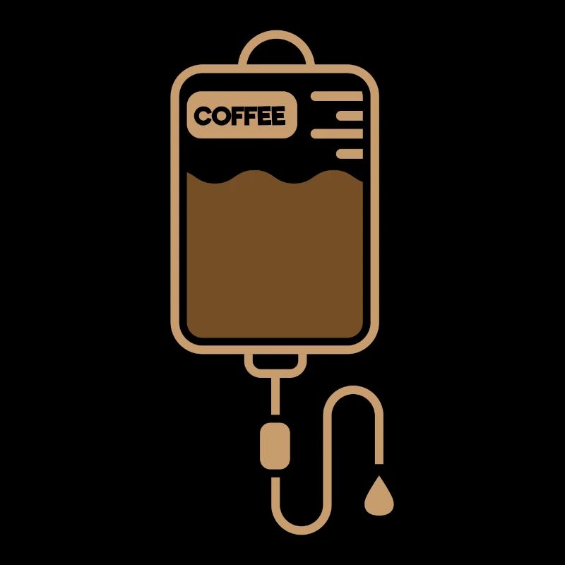 Tshirt Café - Infusion Café - Junkie au café