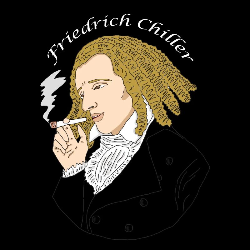 Friedrich Schiller Cannabis Weed Poet Chiller