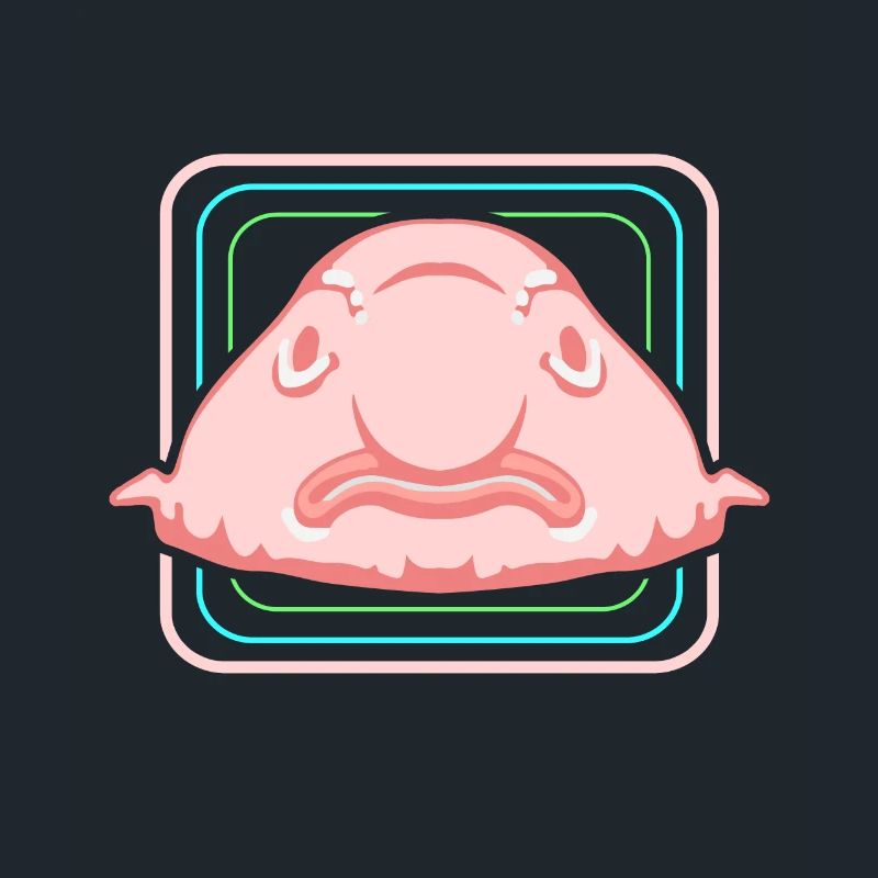 Blobfish Deep Sea Grumpy Introverted Gift