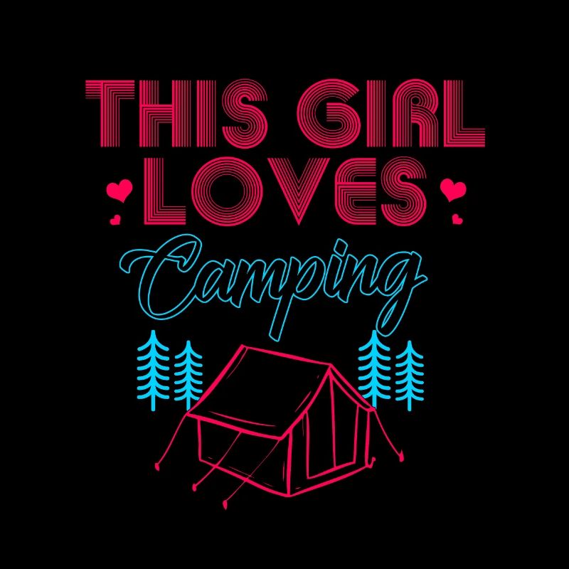 Camping Gift Camper Camping Holiday Holidays Forest