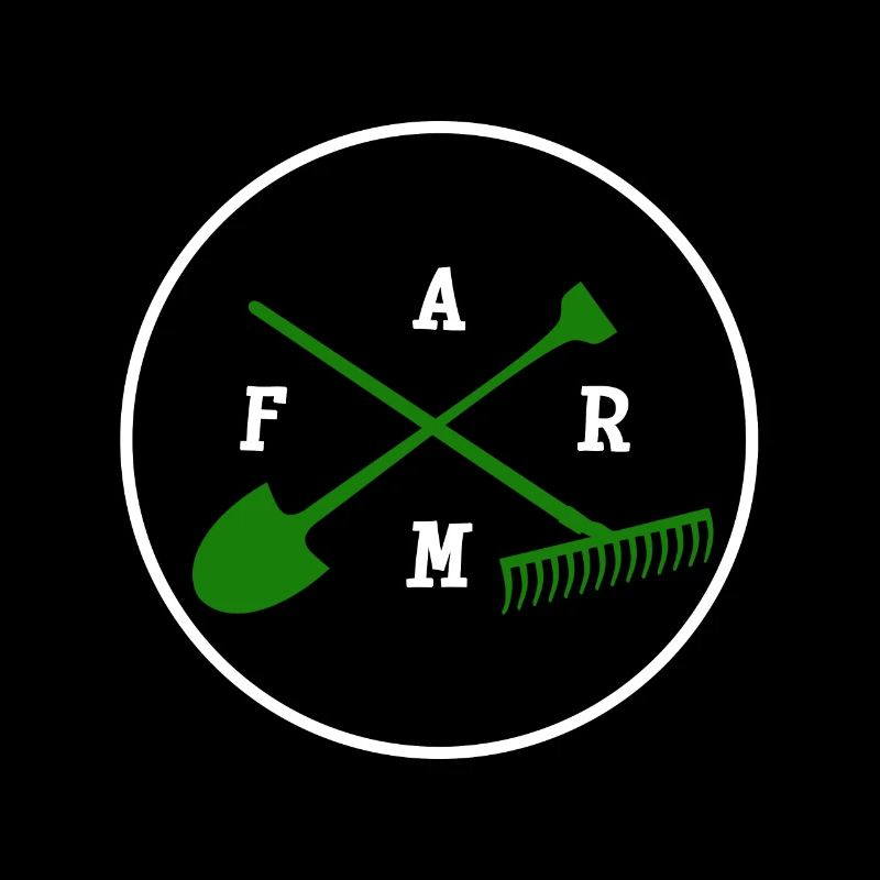 Farm with tools - Bauernhof mit Werkzeugen