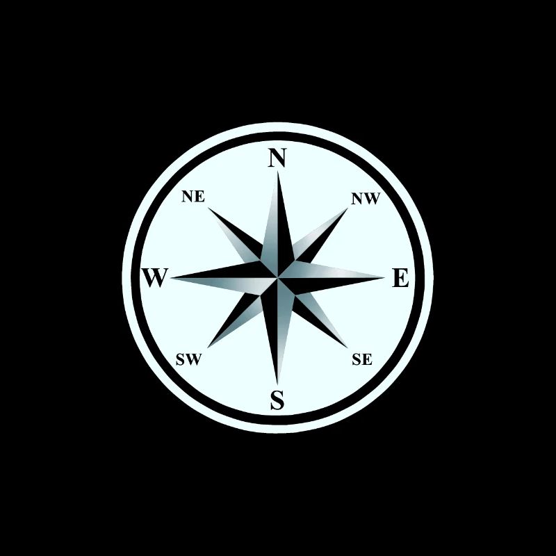 Boussole maritime Windrose