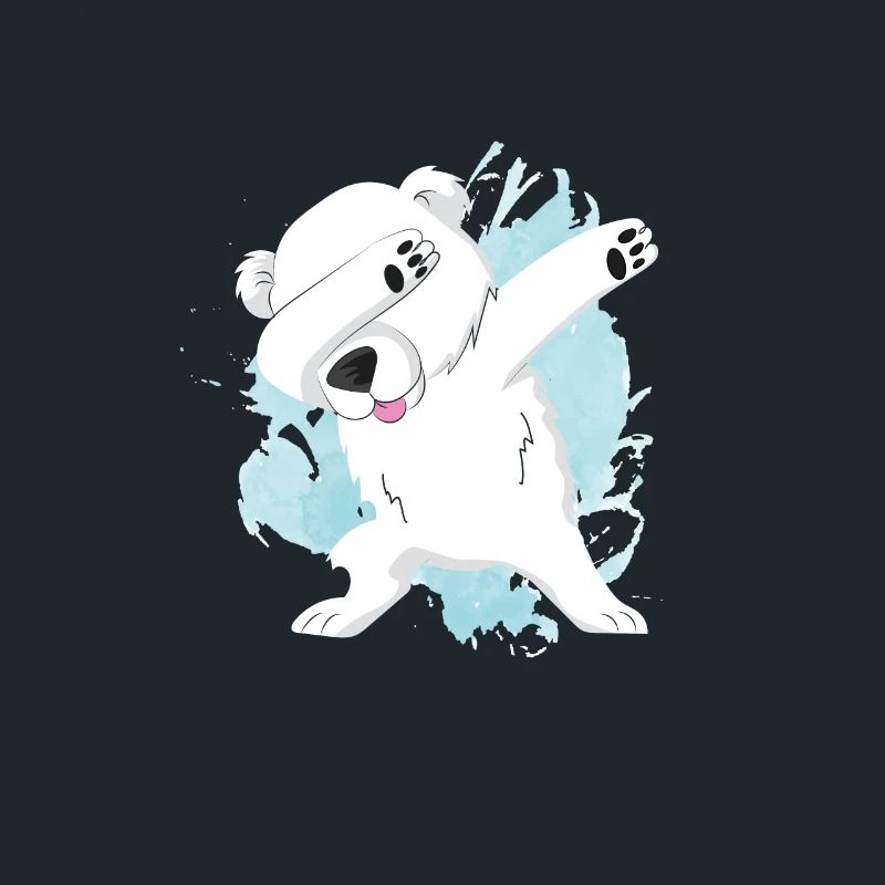 Weihnachten Eisbär Dab Eisbär Dabbing