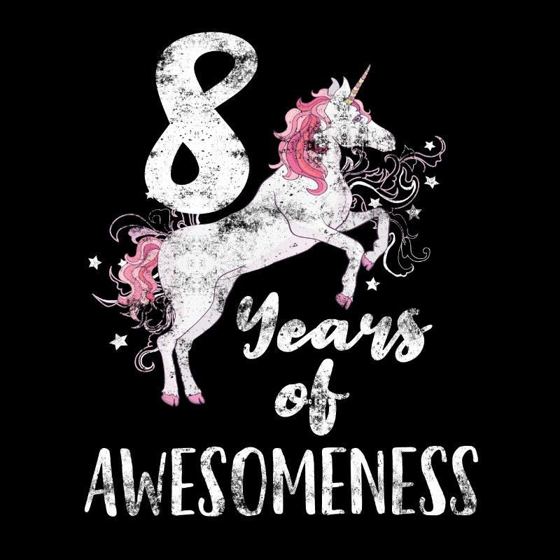 Je suis fille de 8 ans anniversaire 8