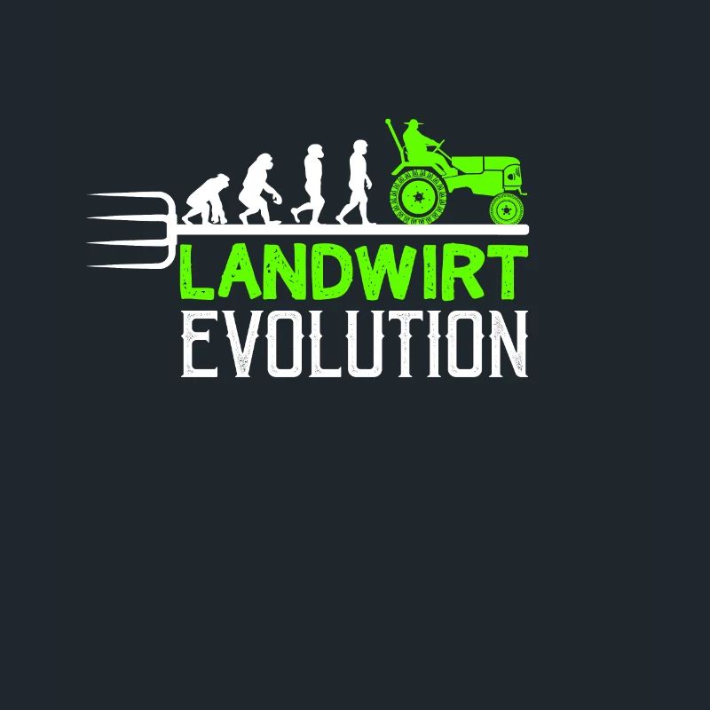 Landwirt Evolution Bauer Geschenk