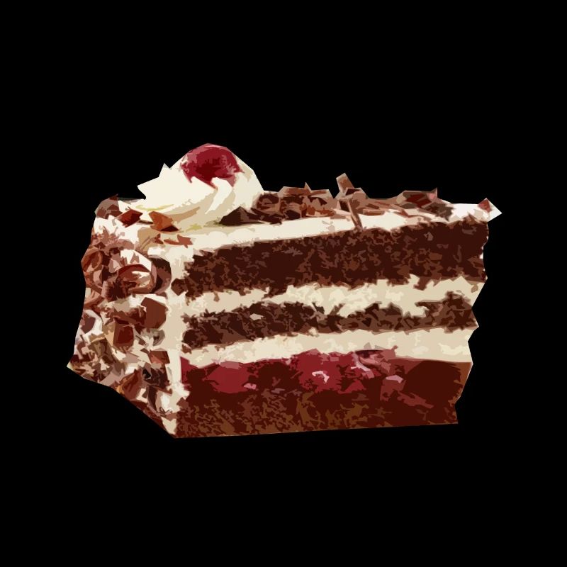 Gâteau Forêt-Noire Cerise Gâteau Costume Carnaval