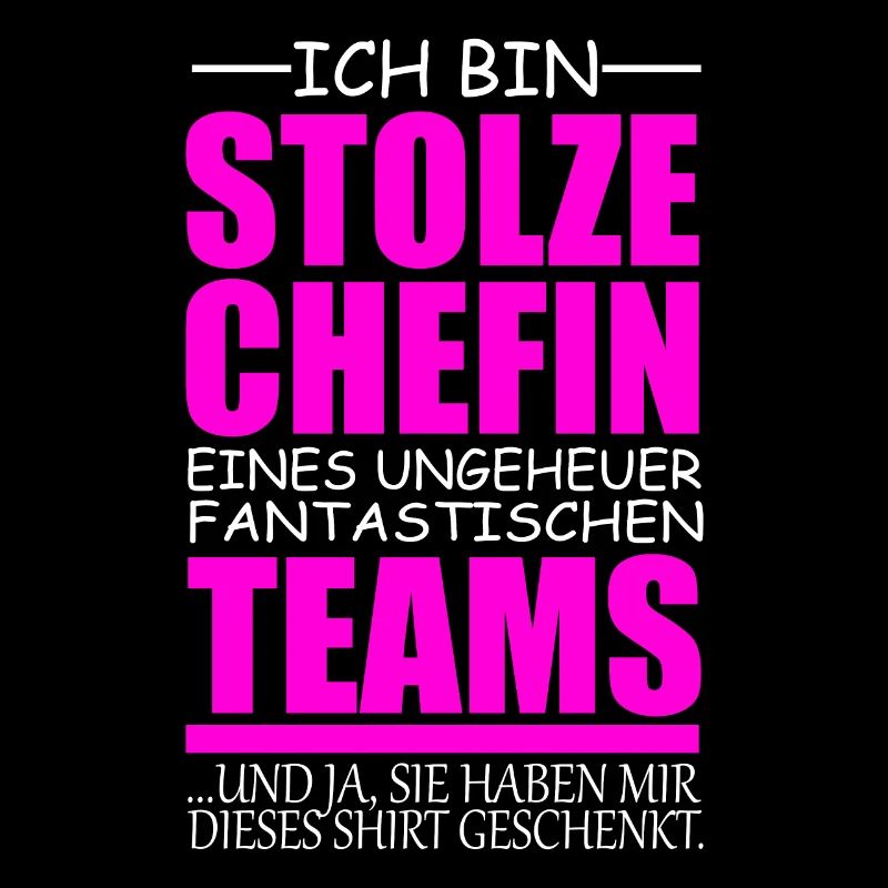 lustiges Chefin Geschenk stolze Chefin Idee
