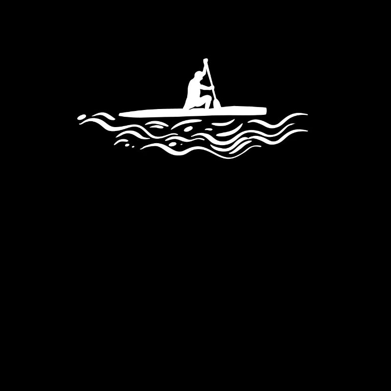 Canadien Kanu Tshirt vagues