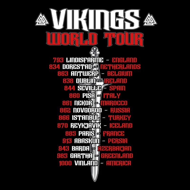 Vikings Wikinger World Tour Warrior die Raids