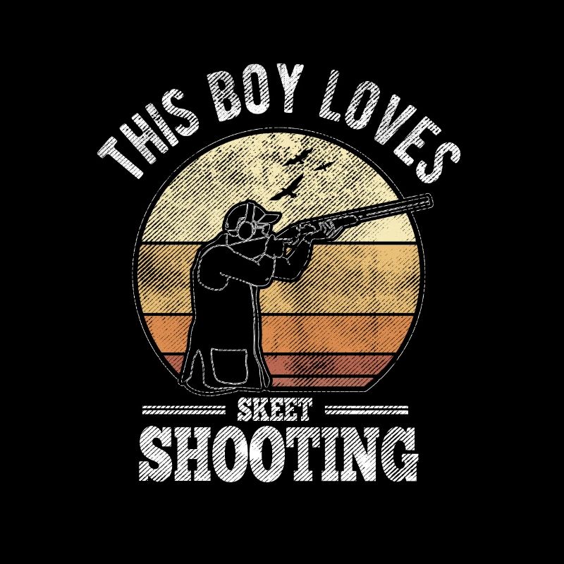 Skeet shooting clay pigeon shooting