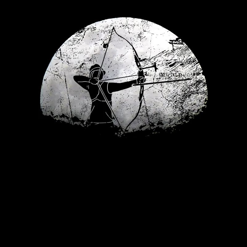 Bogen Bogenschütze Mond