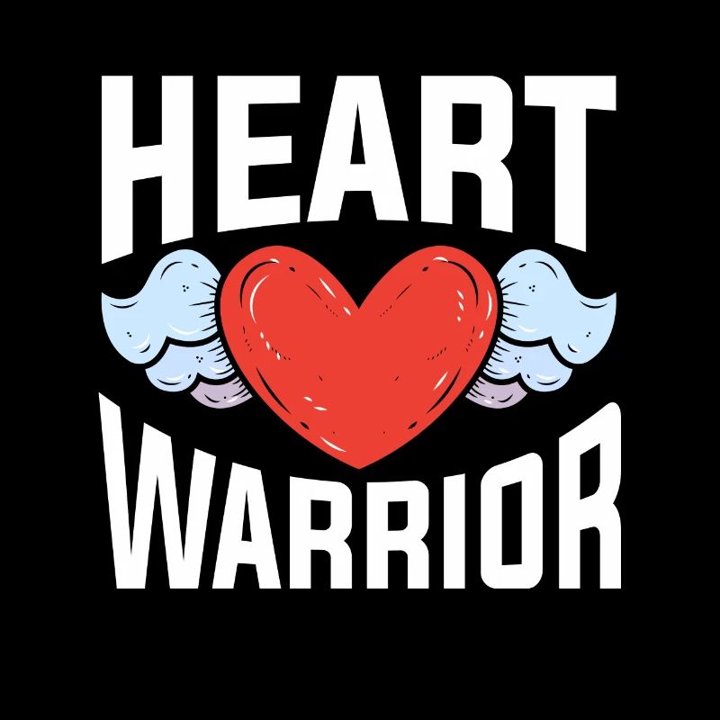 Open Heart Warrior Surgery Herz OP Geschenk Narbe