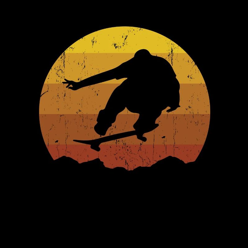 Planche à roulettes skateboarder skateboard