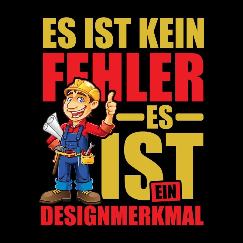 Es gibt keine Fehler es ist ein Designmerkmal