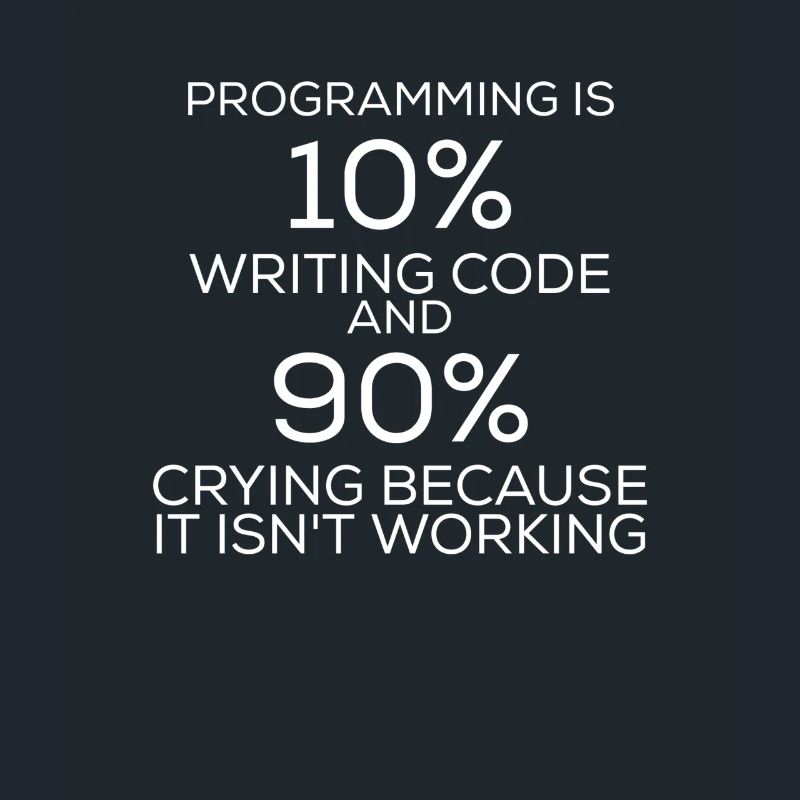 Funny saying programming programming