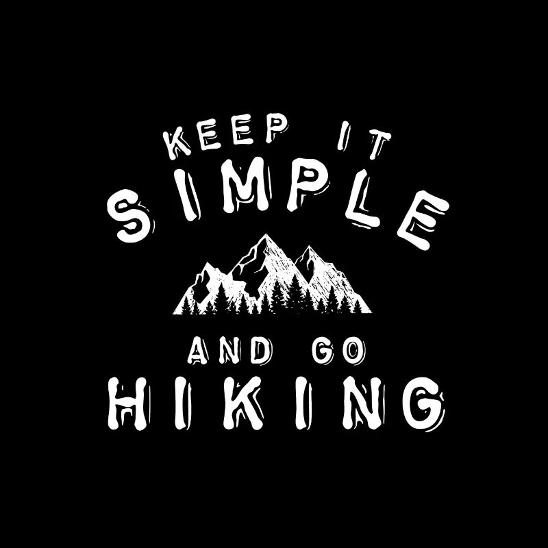 Gebirge Berge Wandern Wanderer Geschenk