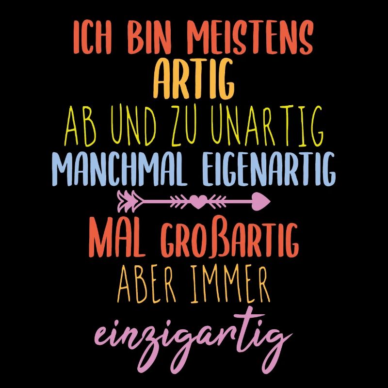 Einzigartig Spruch