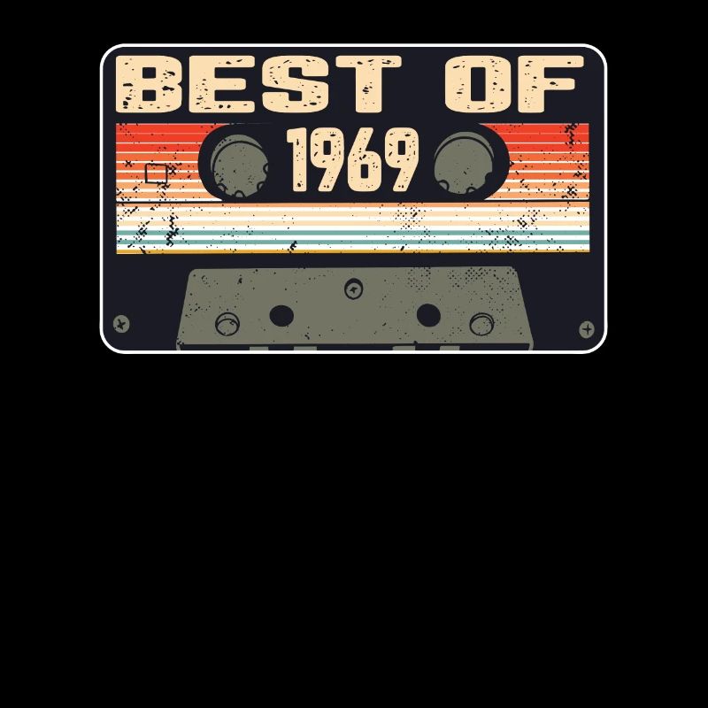 Vintage 1969 Cassette Retro Vintage Gift