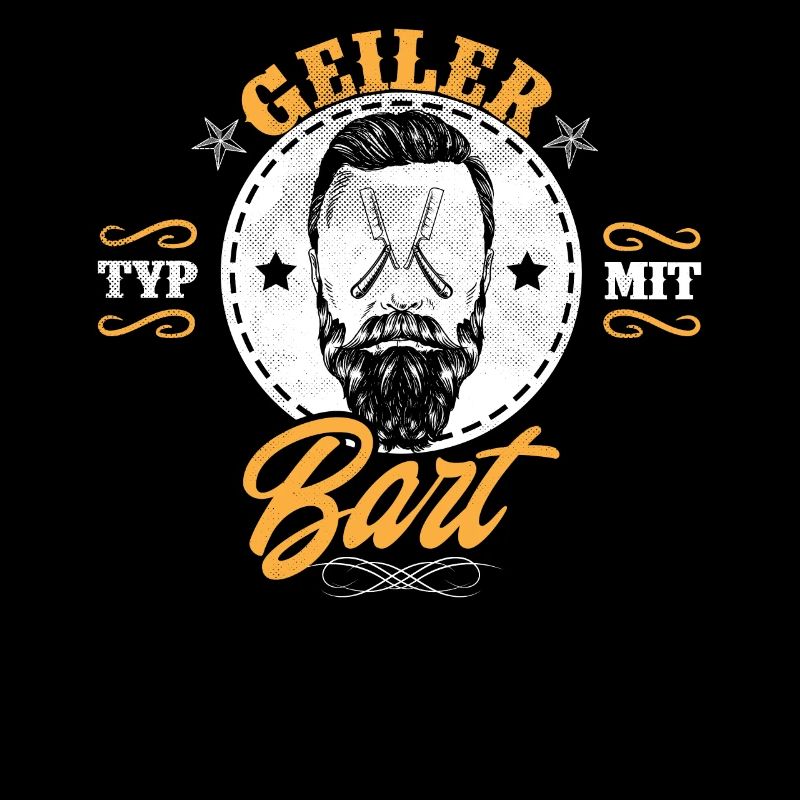 Geiler Typ Mit Bart Barbier Vollbart - Geschenk