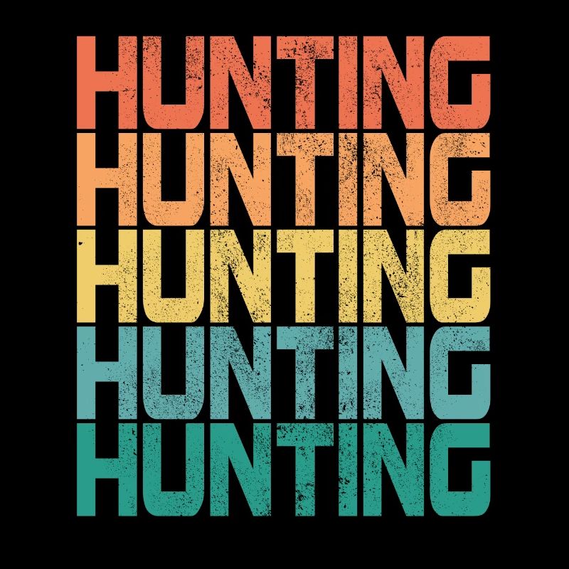 Chasse Chasse Chasseur Chasse Cerf Rétro Cadeau