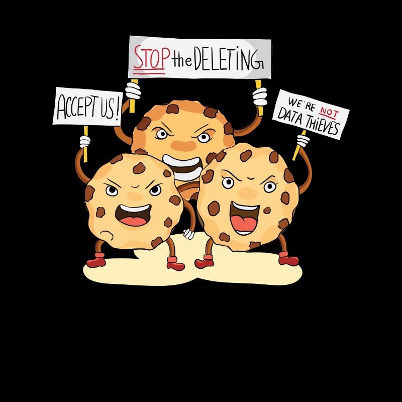 Nerd Ich akzeptiere Cookies im Internet Computer