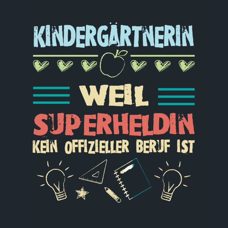 Kindergärtnerin superheldin