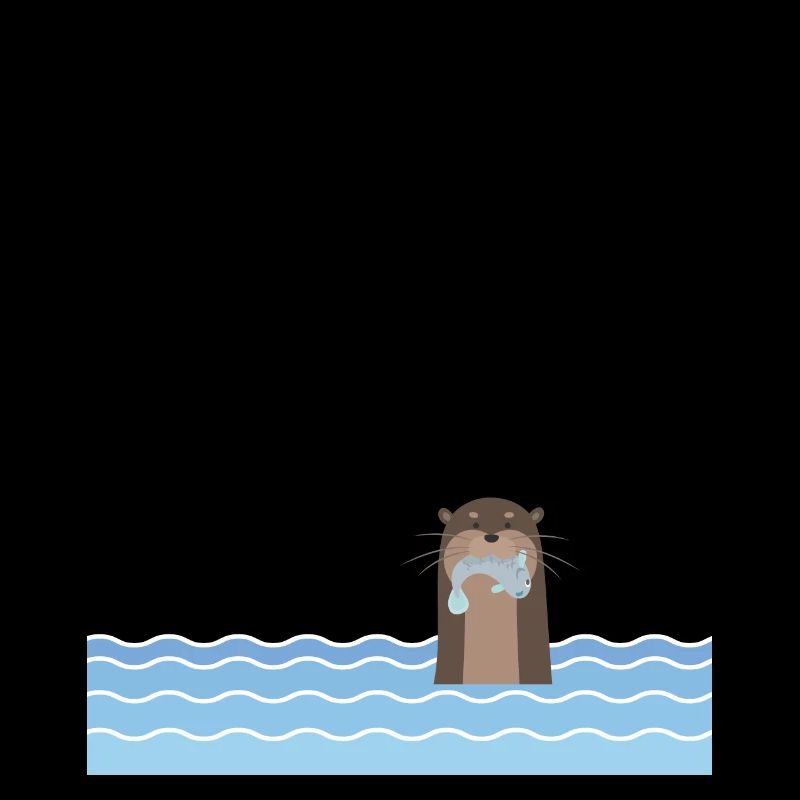 Otter Love Each Otter niedlich Tier Geschenkidee