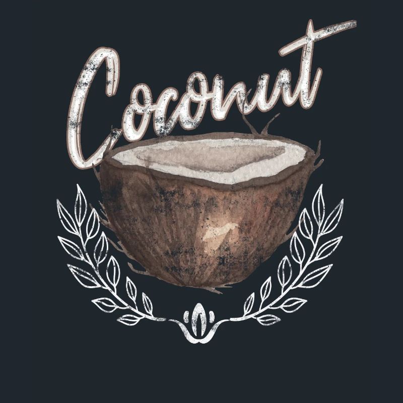 Amoureux de la noix de coco, fruit de la noix de coco