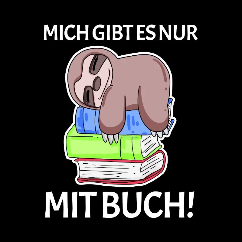 Buch Spruch Bücher lesen Leser Geschenk