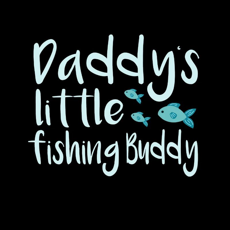 Bébé pêche papa