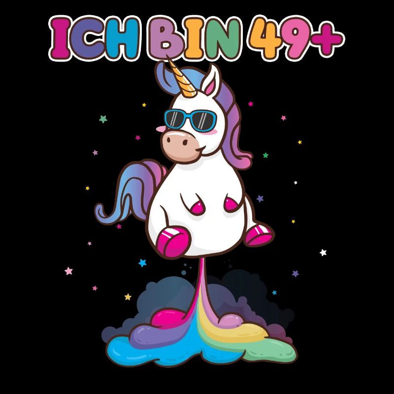 50 Geburtstag Frauen Männer Deko Geschenk Einhorn