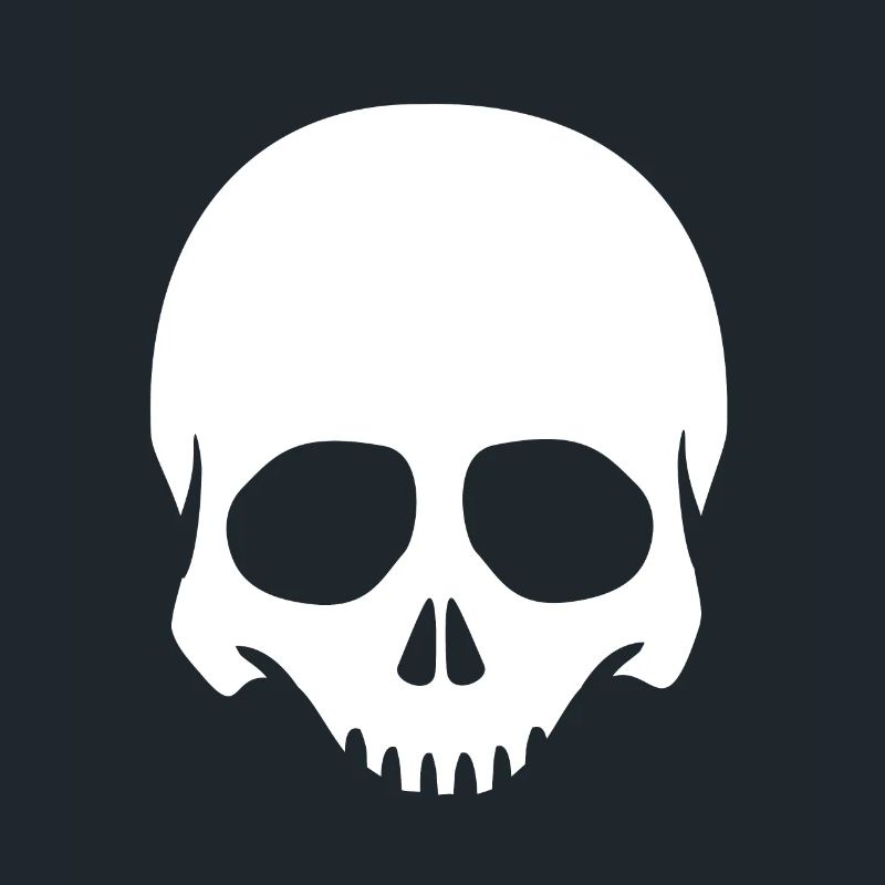 Skeleton Head Skull Skeleton