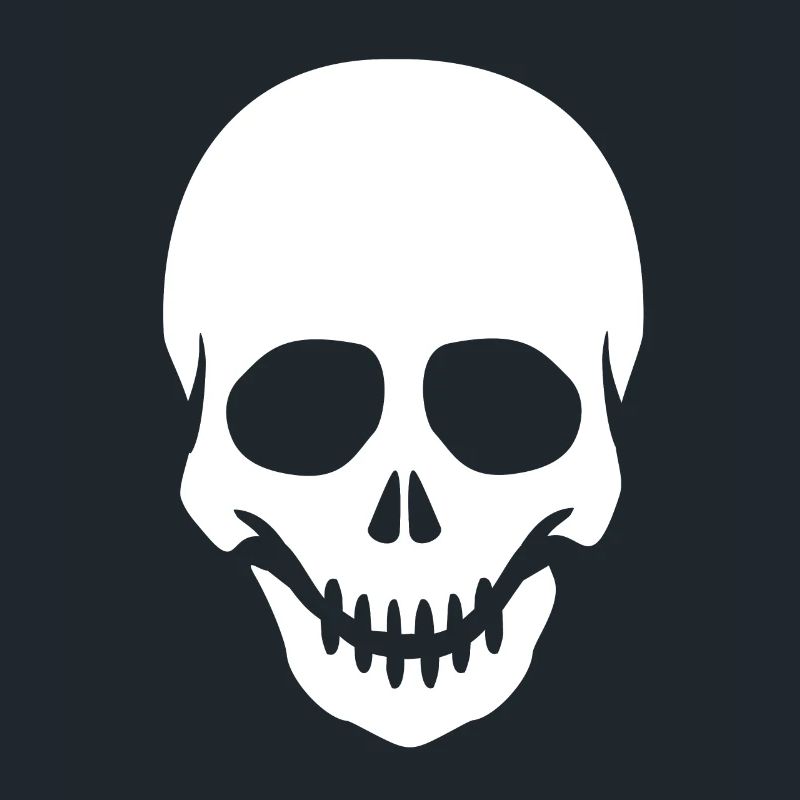 Skeleton Head Skull Skeleton