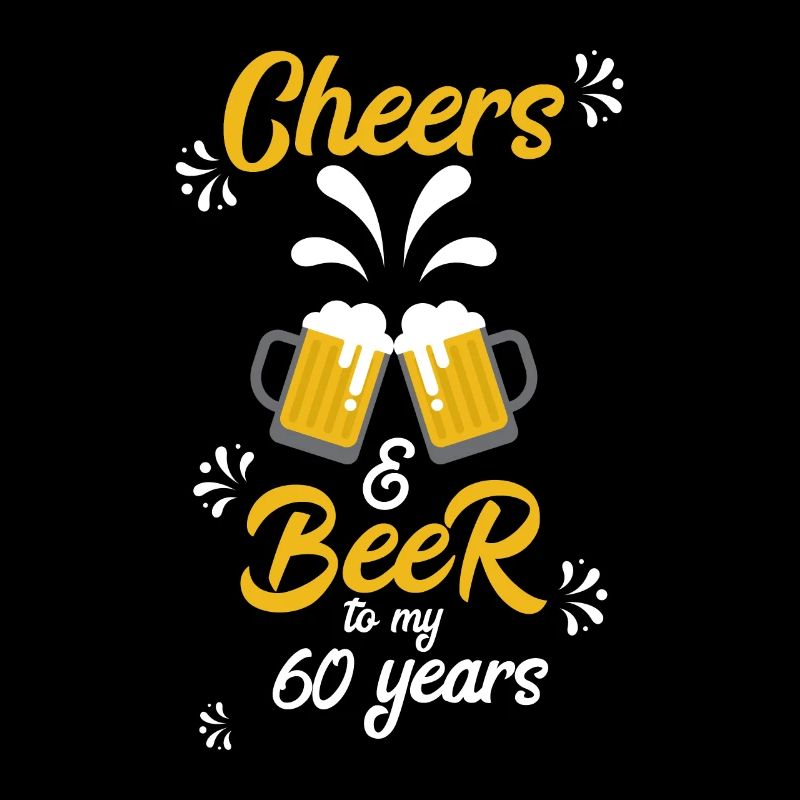 60 Jahre Geburtstag Birthday Bier Geschenk